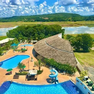  Apartamento Enseada Náutico, Tranquilo Em Caldas Novas!
